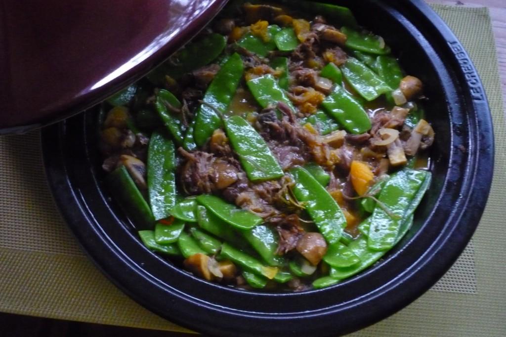 Tajine met eend in goed gezelschap