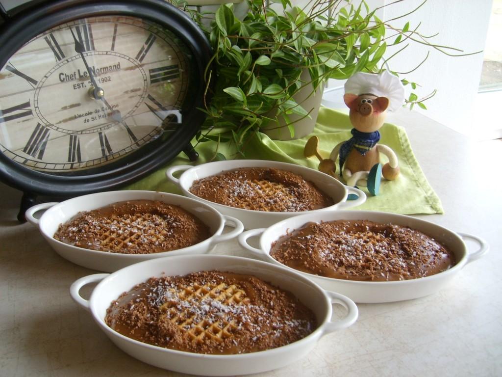 Dessert: vanille pudding met verrassingen