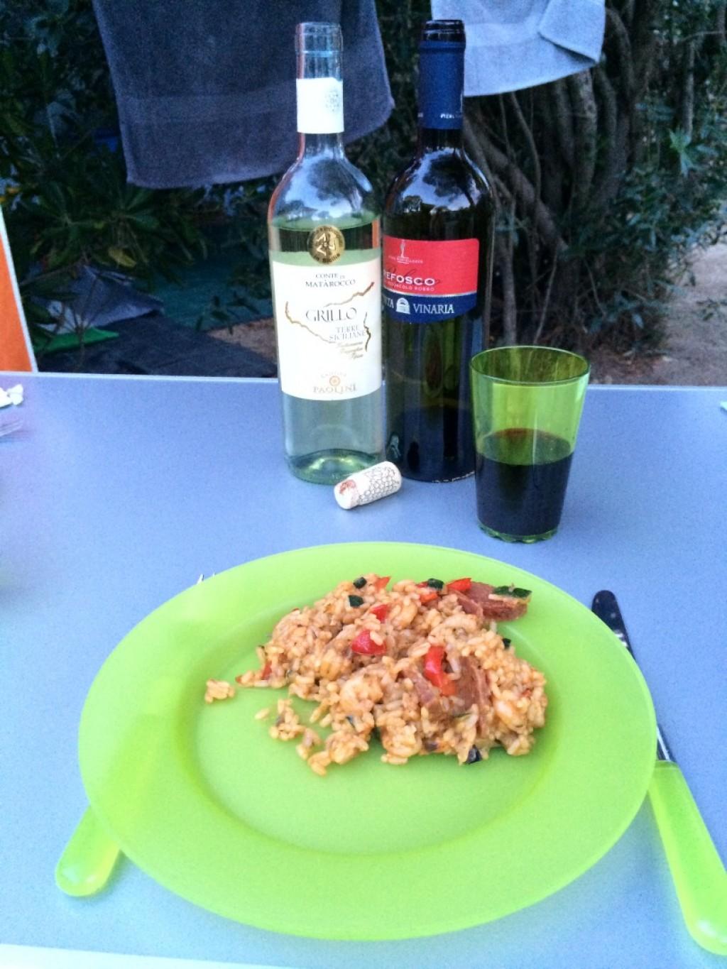 Paella uit de Skottelbraai