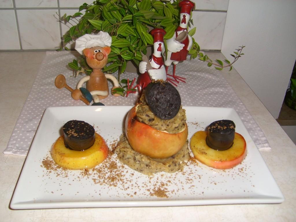 Dagschotel: appel gevuld ...een surprise van de chef