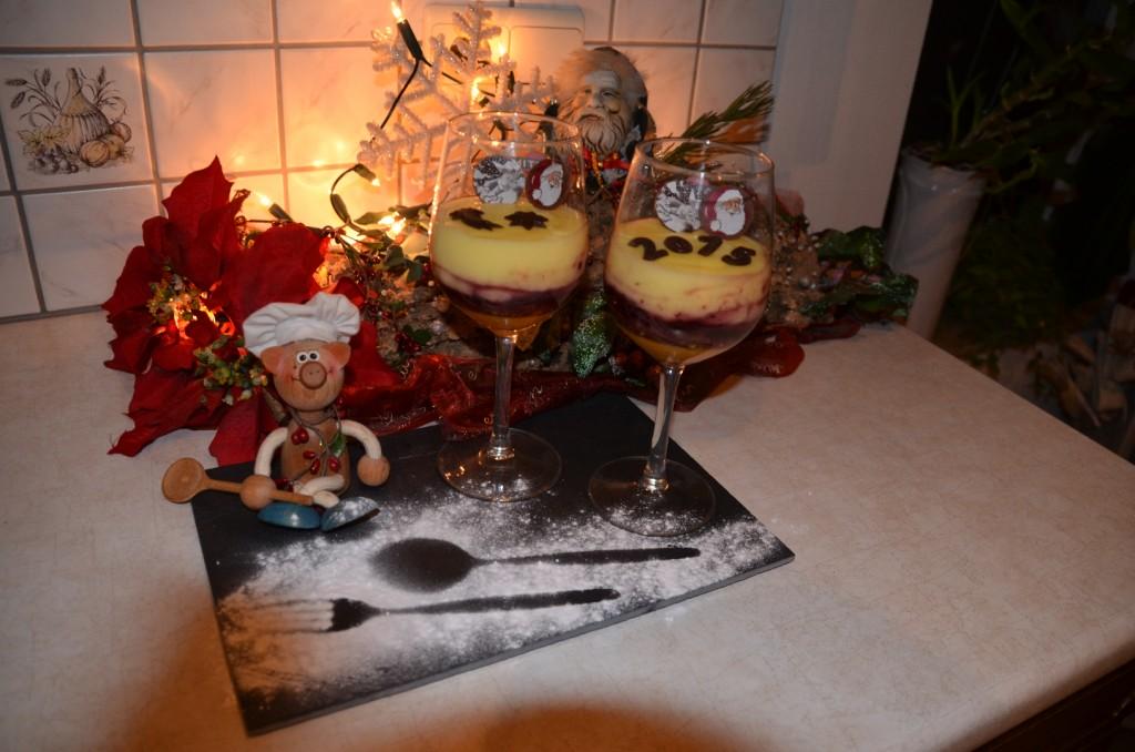 Dessert: pudding speciaal om in kerststemming te komen