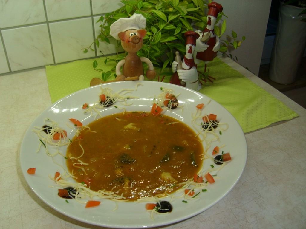 Soep van de dag: 12/3/2014 groenten-tomatensoep 
