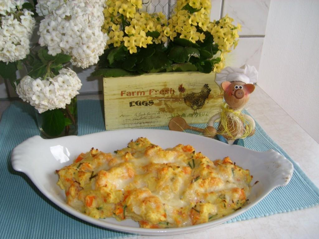 Aardappelpuree even onder de grill