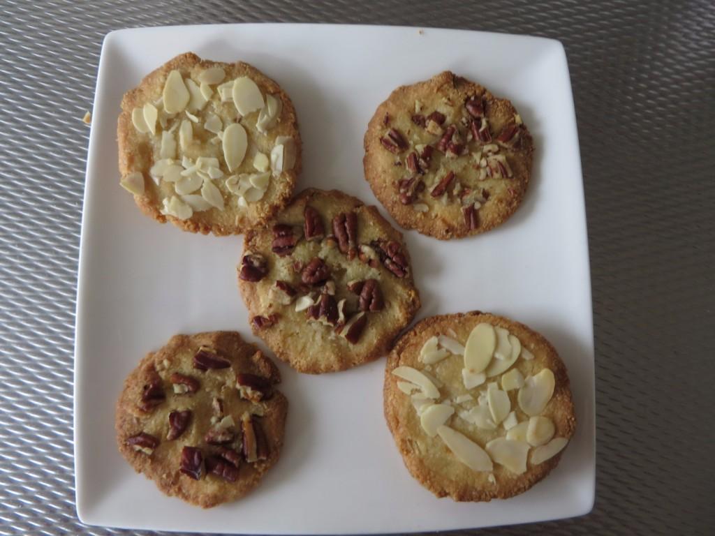 Amandelmeel-citroenkoekjes