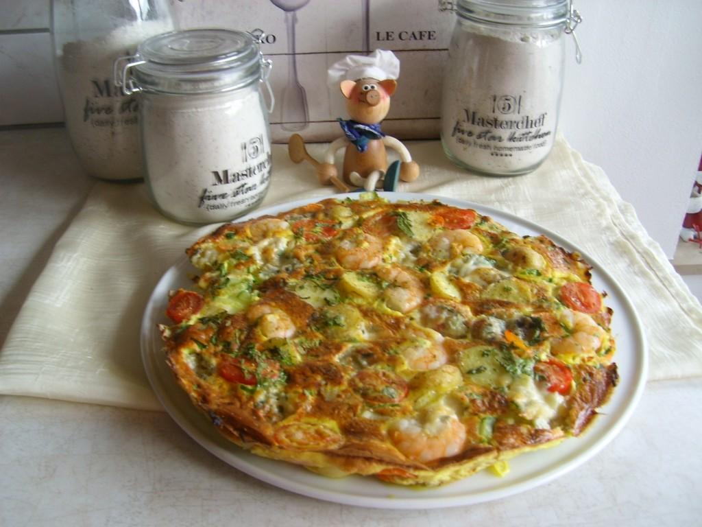 Omelet super de luxe met verrassingen