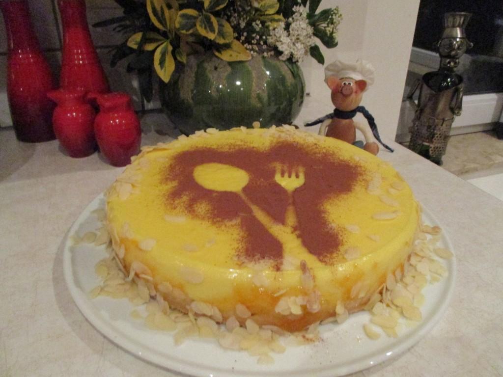 Dessert: frangipane pudding