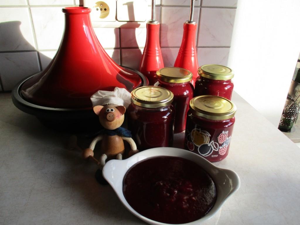 Confituur: rood is rood de kleur van je lippen