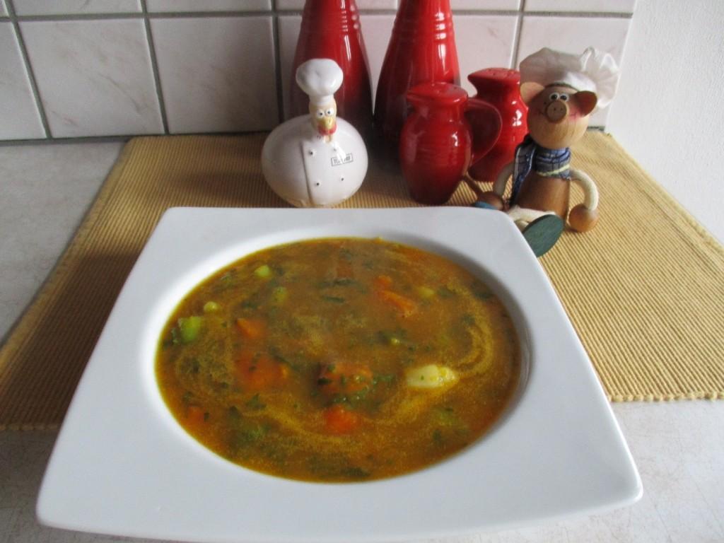 Soep: tomaten-groentesoep