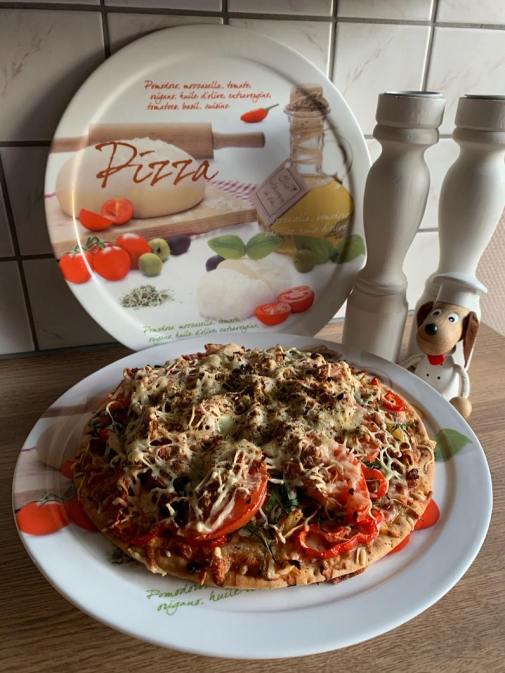 Pizza tonijn 