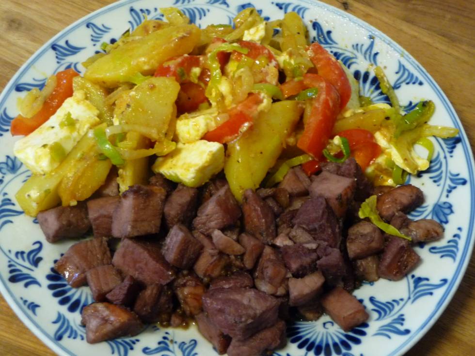 Afelia (specialiteit uit Cyprus)