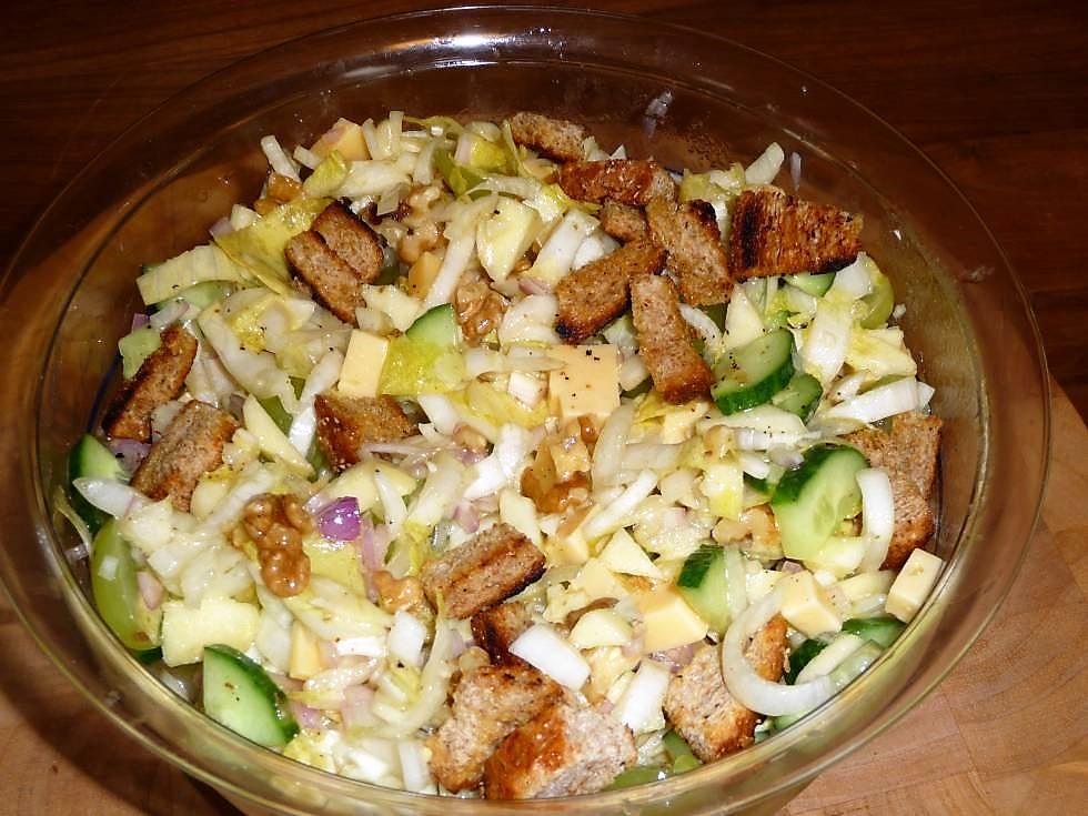 Heerlijke frisse witlofsalade