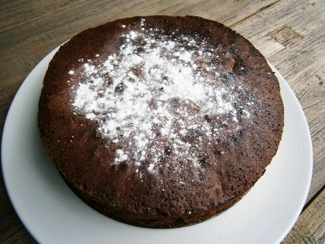 Chocolade hazelnoottaart