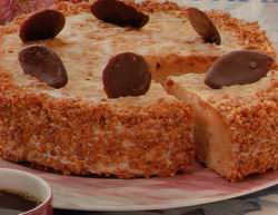 Nogatine ijstaart met Irish Creamlikeur