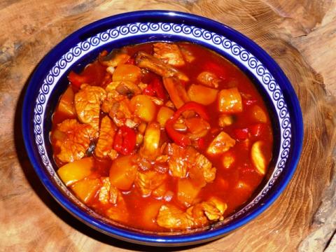 Pilaf (Pilav) met kalkoenfilet