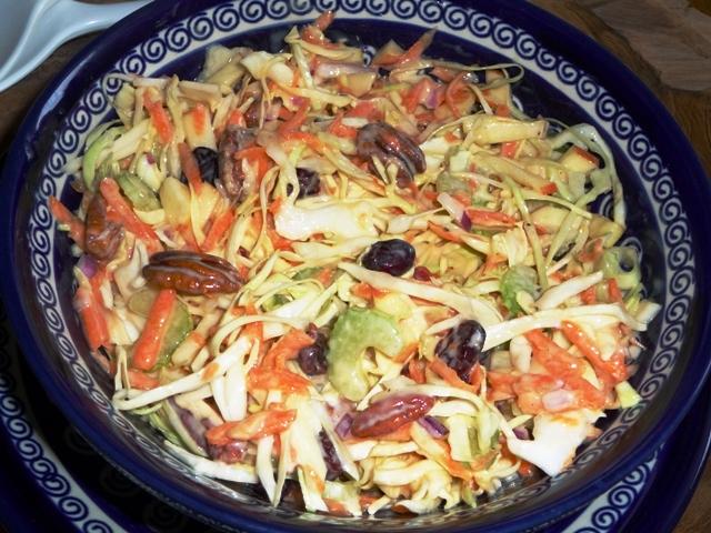 Amerikaanse coleslaw (mijn versie)