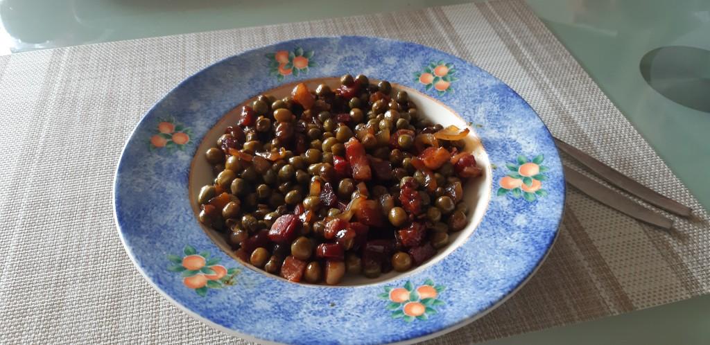 Verse kapucijners met piccalilly-stroopsaus