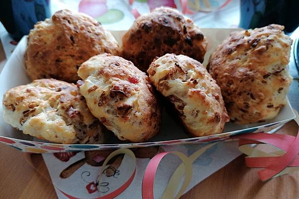 Roverbroodjes - Räuberbrotchen, lekkere broodjes met een vulling