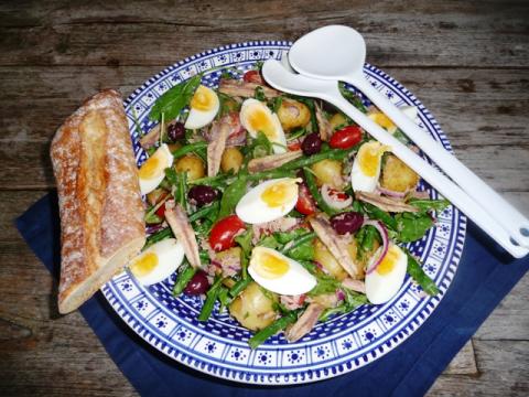 Aardappelsalade Niçoise