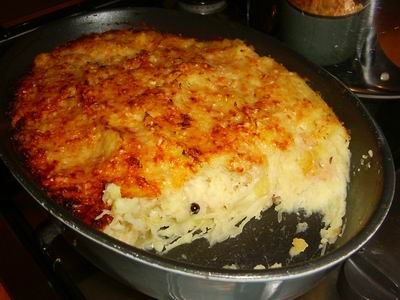 Zuurkoolschotel met abrikozen en appelstroop