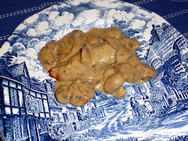 Champignonroomsaus met Funghi Trifolati