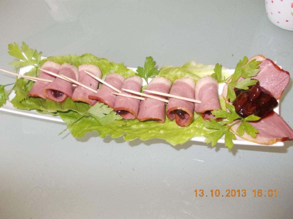 Gerookte eendenborst met pruimenchutney