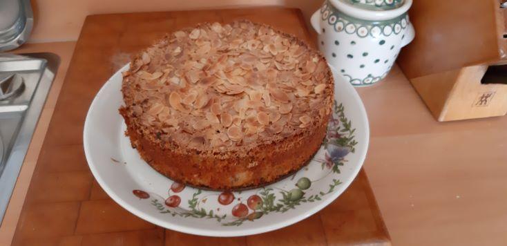 Torta di Santiago, Spaanse Amandeltaart met limoncello