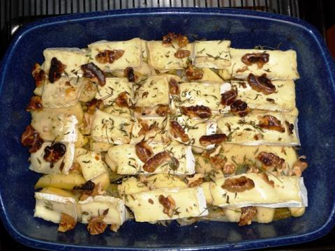 Witlof met appel en brie