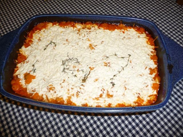 Griekse ovenschotel Giouvetsi met kip en feta