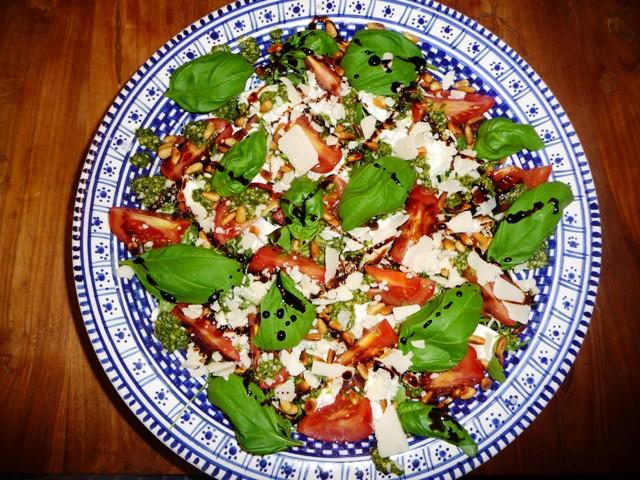 Insalata Caprese met rucola