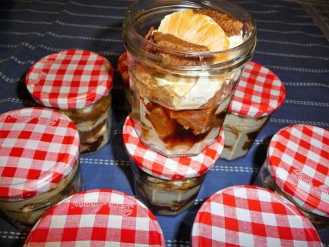 Yoghurt Tiramisu met speculaas en mandarijn