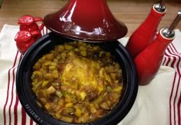 Tajine: poussin met heerlijke groentes