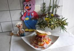 Knorretje zijn buikje dik en rond gaat nu de wereld rond