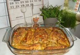 Kippenfilets met heerlijke groenten pittig gekruid Kippenfilets met heerlijke groenten pittig gekruid