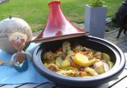 Tajine op de boerenbuiten