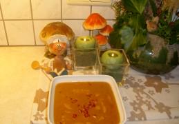 Sausje: appelsien-saffraan sausje
