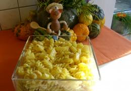 Pasta met safraan en heerlijk fruit bbq 1