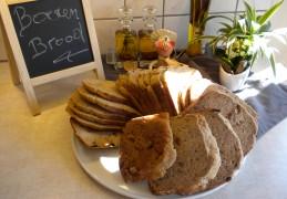 Broodje met noten en rozijnen