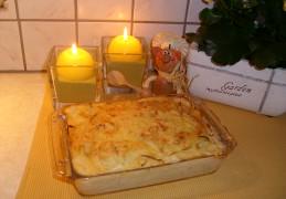 Witte kool gegratineerd