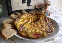 Ei-omelet op grootmoeders wijze