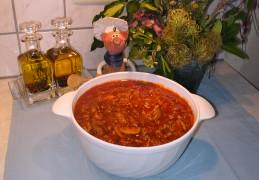 Spaghetti saus met champignons