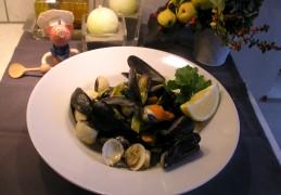 Clams en mosselen 