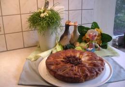 Cake met appels en peren