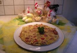 Paasomelet op zijn paasbest