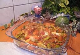 Stew vegetables of groentenstoofpotje
