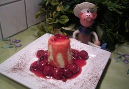 Dessert: Warme rijstpap avec cerises chaud