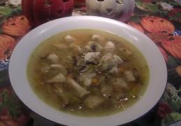 Soep : Heldere kippesoep Soep : Heldere kippesoep