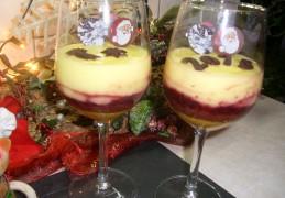 Dessert: pudding speciaal om in kerststemming te komen