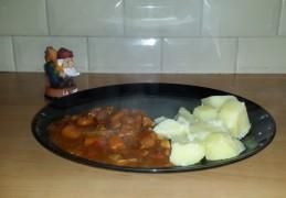 Rundergoulash (Slowcooker)