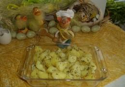 Aardappelen puur natuur met tijm
