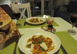 Vakantie: ravioli in een heerlijk sausje